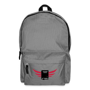 Buchhändler / Buchhändlerin / Buch / Verleger - Rucksack - Mittelgrau - Vorne