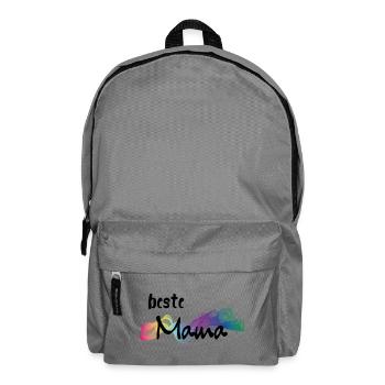 Beste Mama - best mummy - Backpack - elephant grey - Front