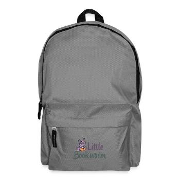 Little Bookworm - Lesewurm Bücherwurm - Backpack - elephant grey - Front