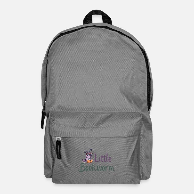 Petit rat de bibliothèque - Lesewurm Bücherwurm - Sac à dos - gris éléphant
