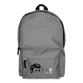 EP Pop Music Iconic Retro Style - Backpack - elephant grey - Front