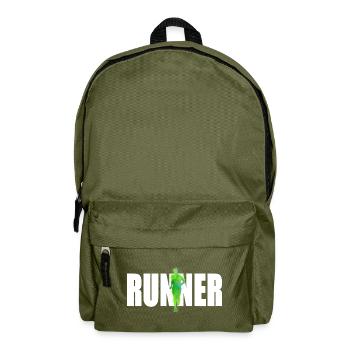 Runner - Backpack - olive green - Front