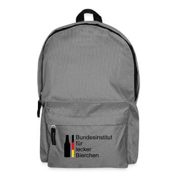 Federal Institute for Delicious Beers - Backpack - elephant grey - Front