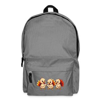 Thanksgiving Truthahn Baby - Rucksack - Mittelgrau - Vorne