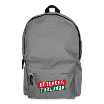 Göteborg Frölunda Color Block logo - Backpack - elephant grey - Front
