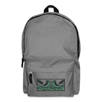 Wanderschuhe Berge Wandern Wandergruppe Outdoor - Rucksack - Mittelgrau - Vorne
