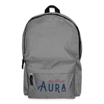Absichtlich Aura - Rucksack - Mittelgrau - Vorne