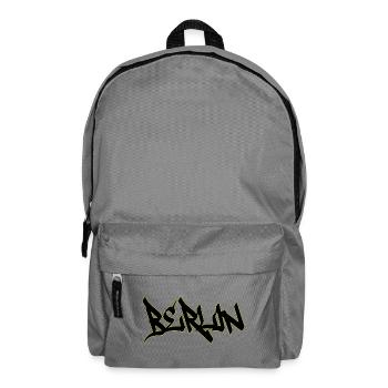 Berlin Graffiti - Rucksack - Mittelgrau - Vorne