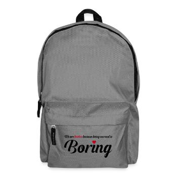 Besties Heart Friendship Design - Backpack - elephant grey - Front