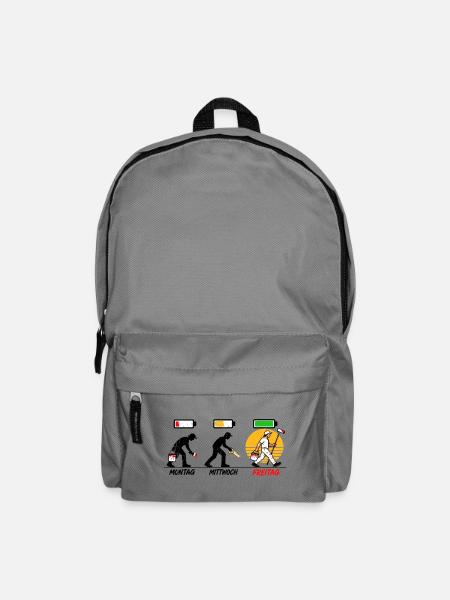 Maler wissen, warum Freitag der beste Farbton ist - Rucksack - Mittelgrau