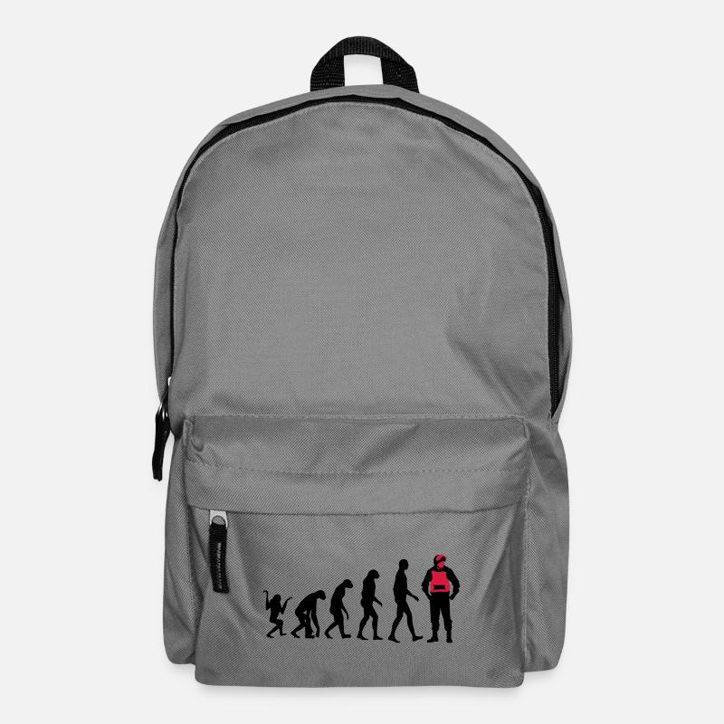 Police - Rucksack - Mittelgrau
