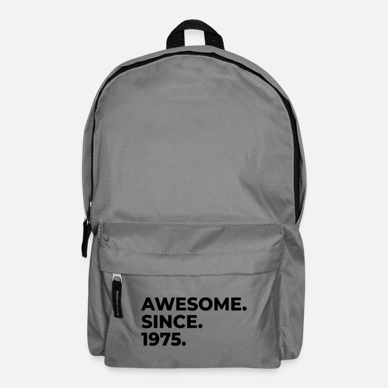 Awesome since 1975 | Geburtstag | Geschenk - Rucksack - Mittelgrau