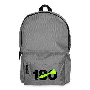 180 Triple 20 Perfektion! ONEHUNDRETEIGHTY, Darts - Rucksack - Mittelgrau - Vorne
