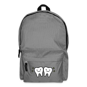 Zahn Niedlich - Rucksack - Mittelgrau - Vorne