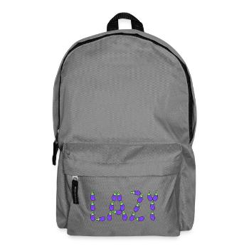 Eggplant lazy - Backpack - elephant grey - Front