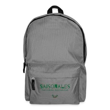 Saisonales Familiäres Spektakulum – Weihnachten - Rucksack - Mittelgrau - Vorne