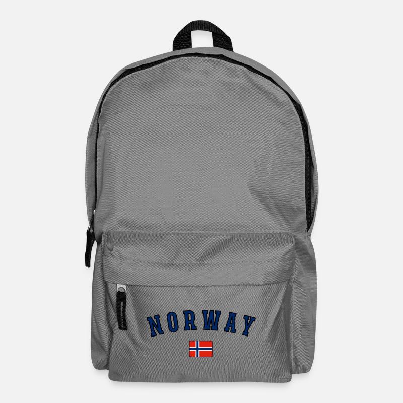 Drapeau norvégien, fierté norvégienne - Sac à dos - gris éléphant