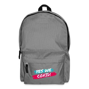 Yes We COVID! - Backpack - elephant grey - Front