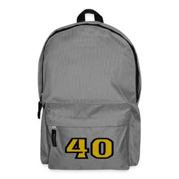 ANNIVERSARY. HAPPY BIRTHDAY. HAPPY BIRTHDAY. - Backpack - elephant grey - Front