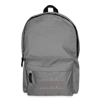 Journalistin Geschenk Journalismus Beruf - Rucksack - Mittelgrau - Vorne