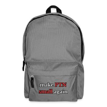 Make PTN small again - Backpack - elephant grey - Front