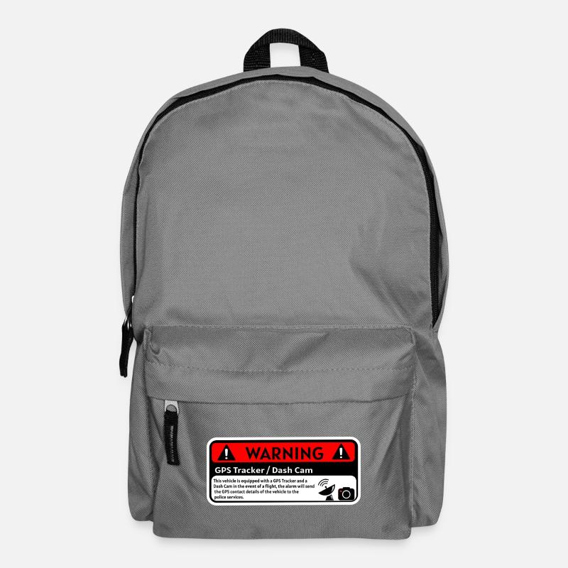 Dashcam GPS-Alarm - Rucksack - Mittelgrau