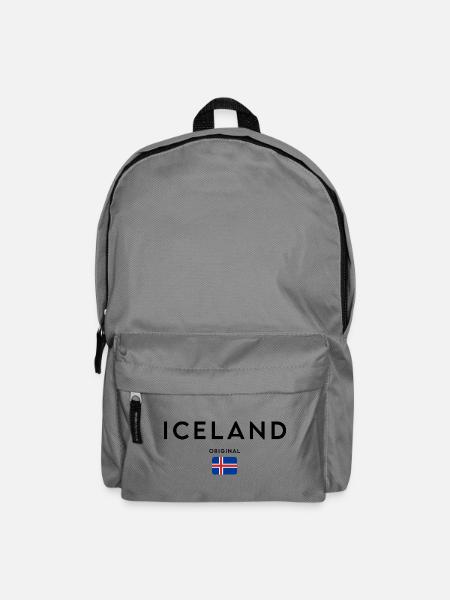 Icelandic Pride, Island Flagge - Rucksack - Mittelgrau