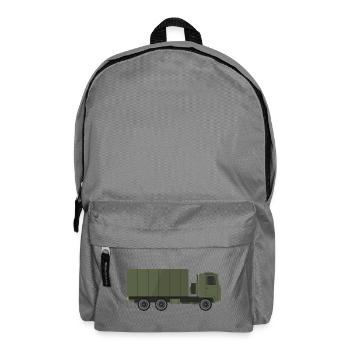 Camion militaire - Sac à dos - gris éléphant - Devant