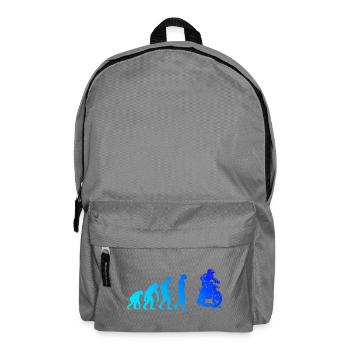 Ein Must Have für echte Motocross - Rucksack - Mittelgrau - Vorne