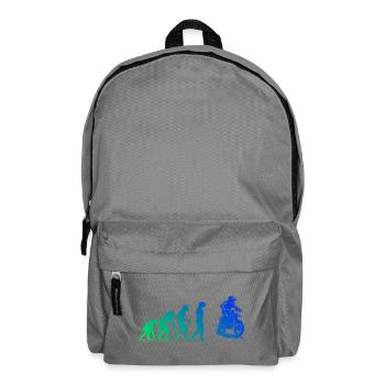 Conception de motocross pleine de caractère - Sac à dos - gris éléphant - Devant