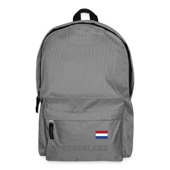 Niederlande Trikot Look - Holland – NEDERLAND - Rucksack - Mittelgrau - Vorne