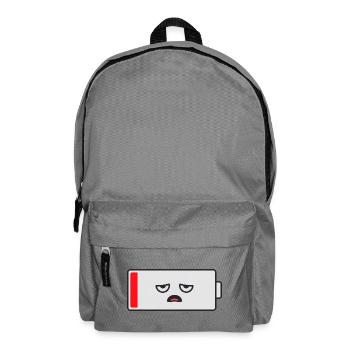 Niedrige Batteriemischung - Rucksack - Mittelgrau - Vorne