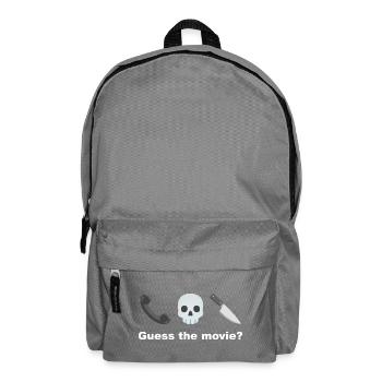 Rate mal nach dem Film Skull - Rucksack - Mittelgrau - Vorne