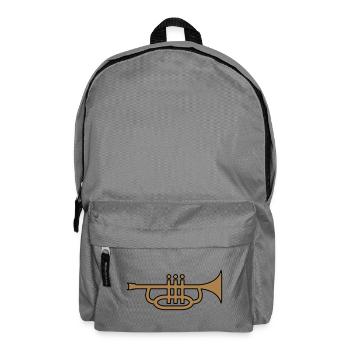 6061912 126154721 trumpet - Backpack - elephant grey - Front