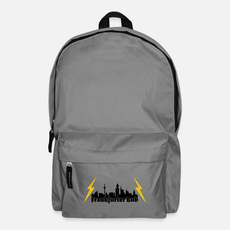 Frankfurter Bub ffm skyline - Rucksack - Mittelgrau