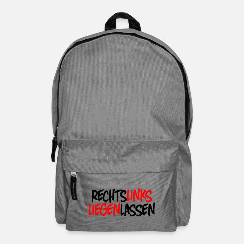 Laissez-le sur la droite - Sac à dos - gris éléphant