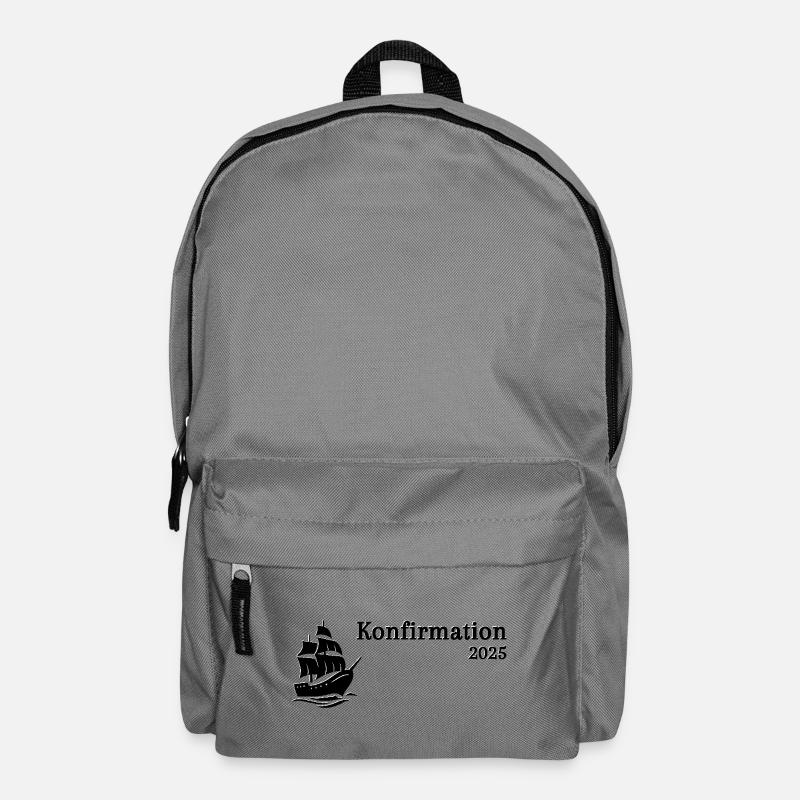 Confirmation 2025 Ship sails up - Backpack - elephant grey