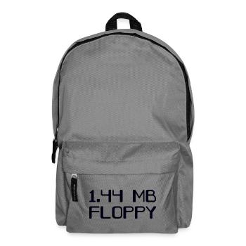 Floppy Disk 90s Storage - Backpack - elephant grey - Front