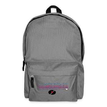 Mein Sozialakku ist leer - Rucksack - Mittelgrau - Vorne