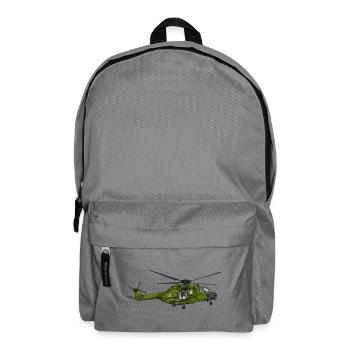 Hubschrauber - Rucksack - Mittelgrau - Vorne