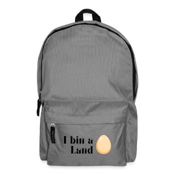 I'm a country bumpkin - Backpack - elephant grey - Front