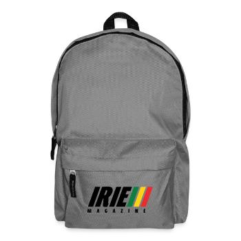 IRIE Magazine Reggae Rasta Roots Music Culture - Backpack - elephant grey - Front