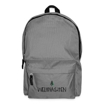 Christmas at last - Backpack - elephant grey - Front