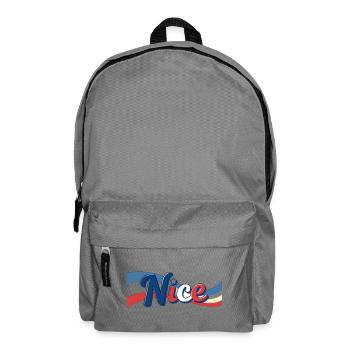 Der Glacenstand von Nizzaq - Backpack - elephant grey - Front