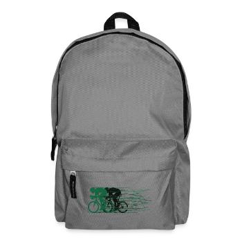 Bicycle Road Bike Cyclist Bike Sport Mountain Bike - Backpack - elephant grey - Front