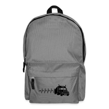 Truck heart rate - Backpack - elephant grey - Front