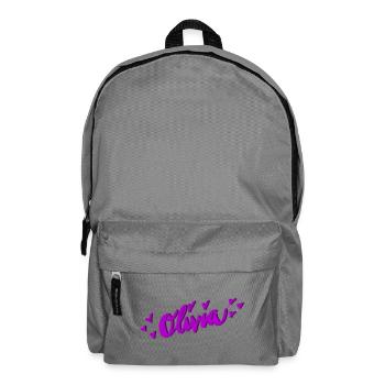Olivia - Backpack - elephant grey - Front