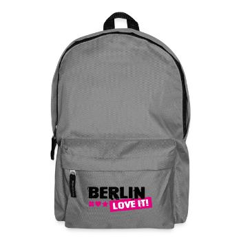 Timbre rose Berlin Love It - Sac à dos - gris éléphant - Devant