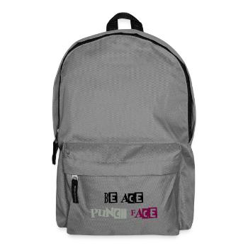 Sei Ace Punchface - Rucksack - Mittelgrau - Vorne