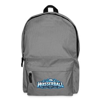 Wasserball Teamgeist Logo - Rucksack - Mittelgrau - Vorne